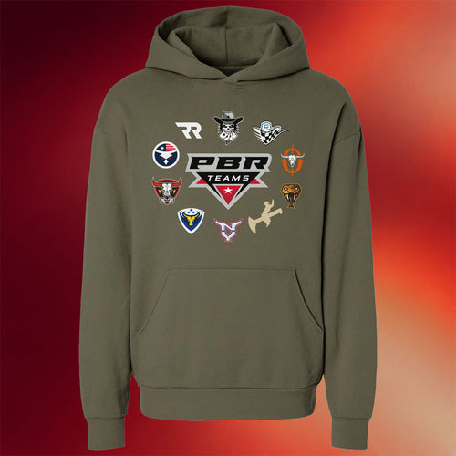 PBR Merch PBR Teams Circle Hoodie Birthday Gift For Brother - Mouldking