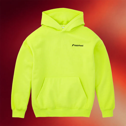 Robinhood Merch 2026 Neon Logo Hoodie Robinhood Hoodie Best Gifts For BFF - Mouldking