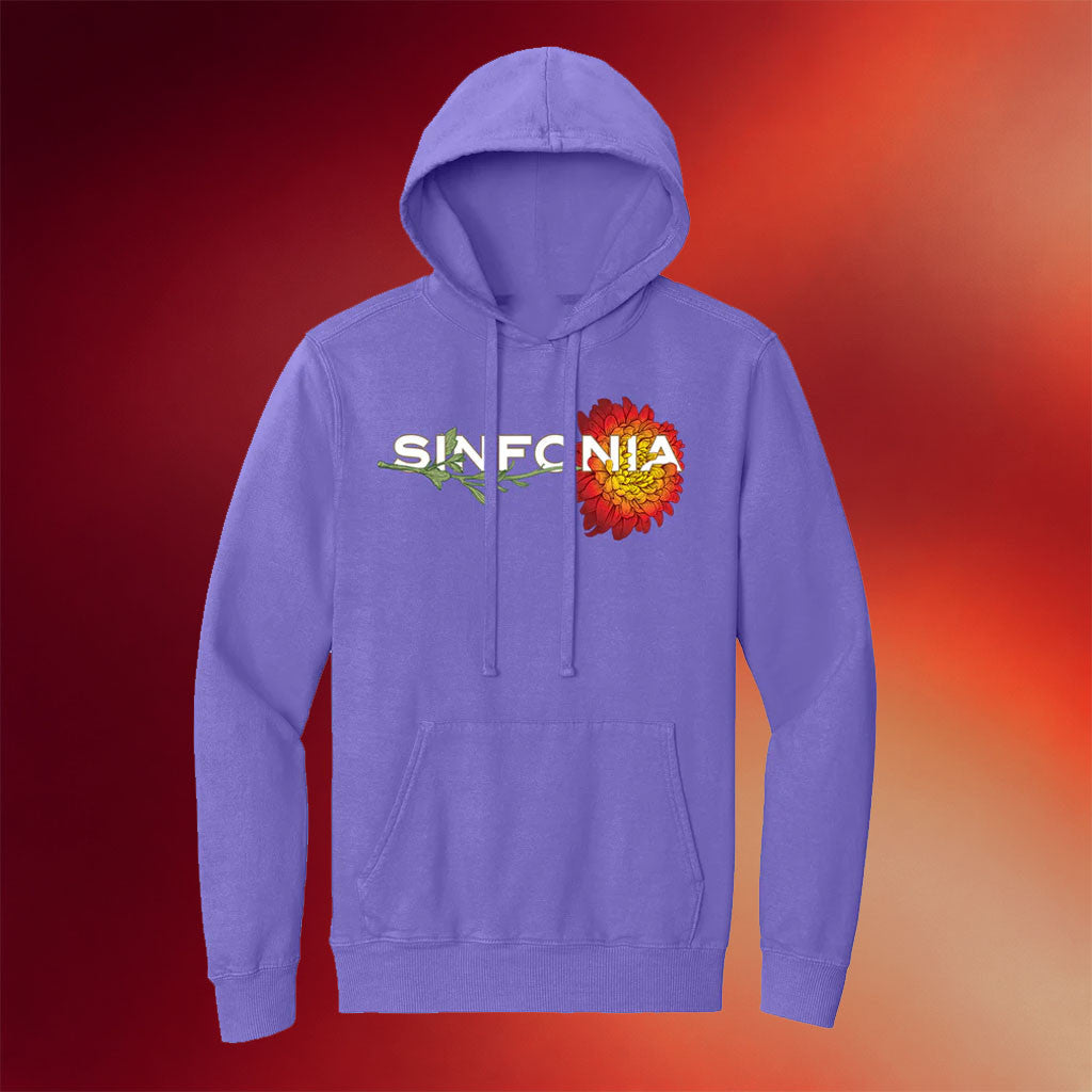 Sinfonia Merch Chrysanthemum Red Horizontal Hoodie Best Birthday Gift For Sister - Mouldking