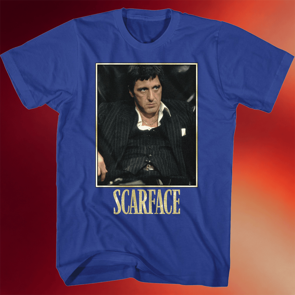 Tony Montana Shirt Bad Guy Frame Scarface T-Shirt Simple Father's Day Gift Ideas
