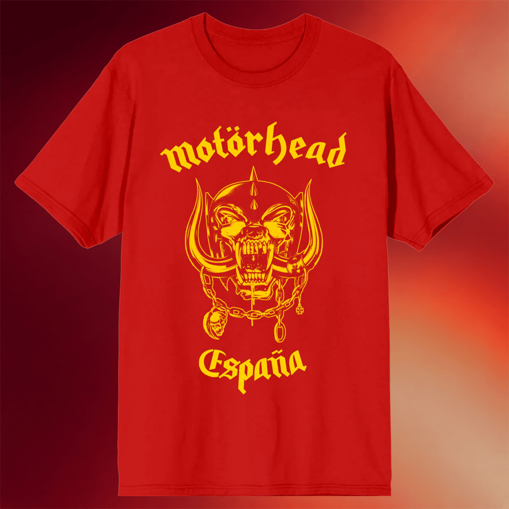 Motorhead Merch 2026 World Cup Spain T-Shirt Best Gift For Team Spain Supporters