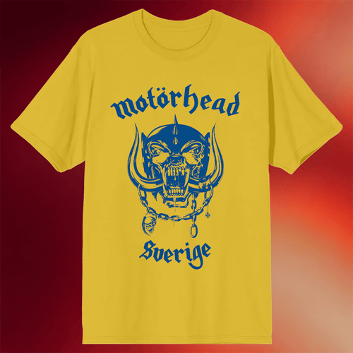 Motorhead Merch 2026 World Cup Sweden T-Shirt Motorhead Sverige Shirt Best Gift For Fans