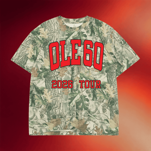 Ole 60 Merch 2026 Ole 60 Camo Tour T-Shirt Music Lover Gift Ideas For Him