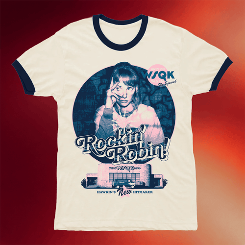 StudioHouse Designs Merch 2026 Rockin Robin Ringer T-Shirt Good Fathers Day Gifts