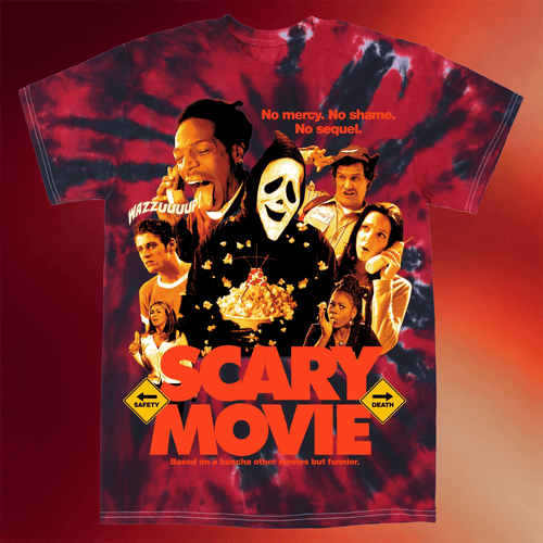StudioHouse Designs Merch 2026 Scary Movie Wazzupp Tie Dye T-Shirt Present For Horror Fans