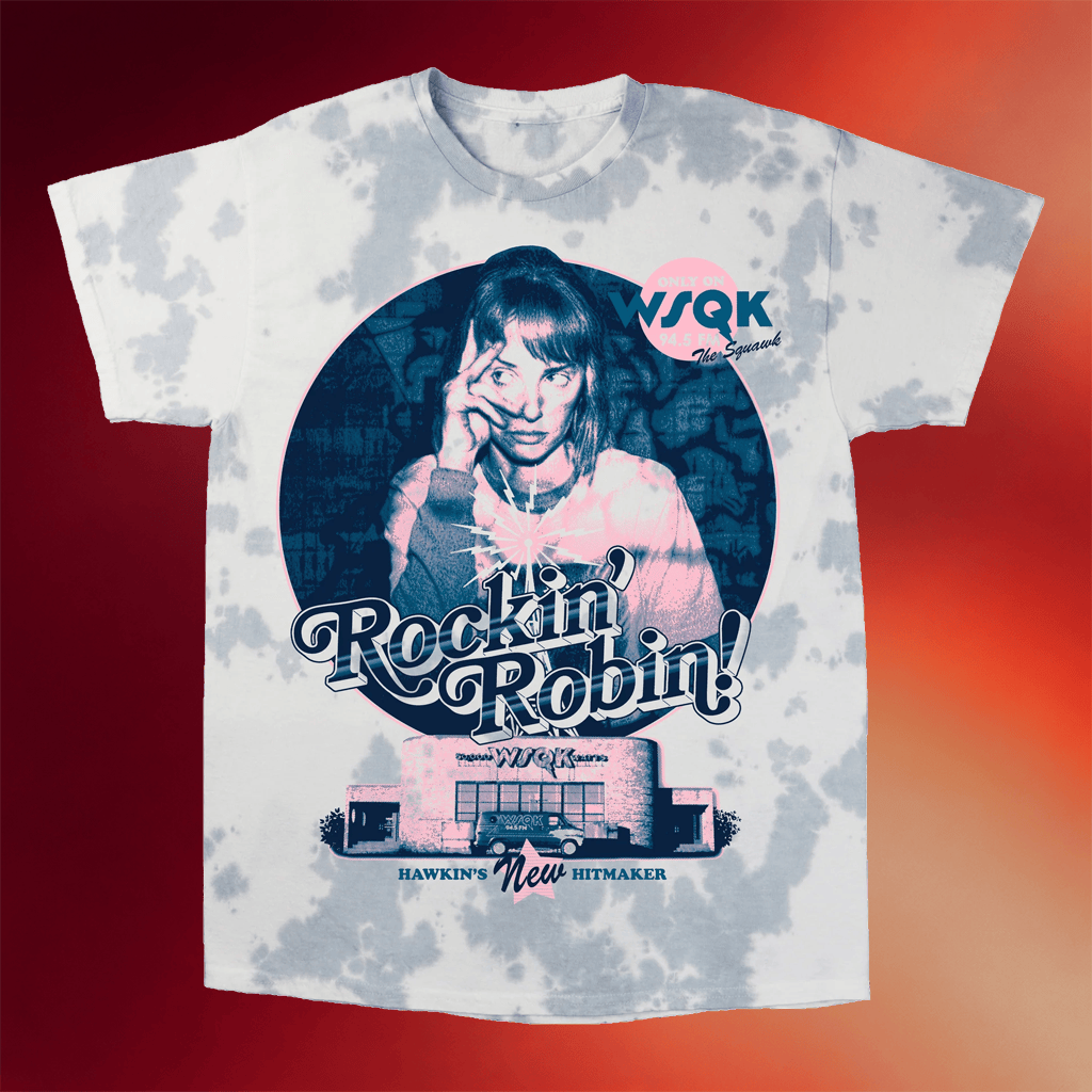 StudioHouse Designs Merch 2026 Rockin Robin Tie Dye T-Shirt Father's Day Presents For Son