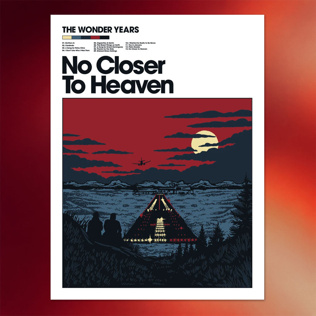 Loneliest Place On Earth Merch 2026 The Wonder Years No Closer To Heaven Poster Wall Art Decor