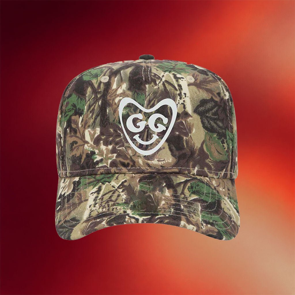 Disco Lines Merch 2026 GG Camo Hat Embroidered Music Related Gifts For Guys