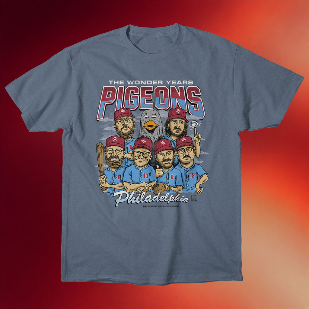 Loneliest Place On Earth Merch 2026 The Wonder Years Baseball Caricature T-Shirt Brothers Gift