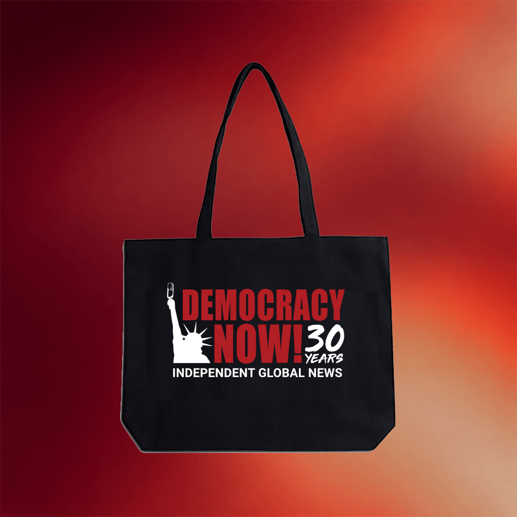 Democracy Now Merch 2026 Democracy Now 30th Anniversary Tote Bag Gifts For Friends