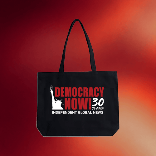 Democracy Now Merch 2026 Democracy Now 30th Anniversary Tote Bag Gifts For Friends