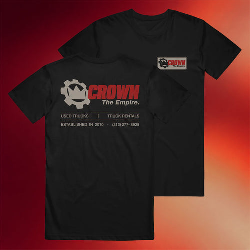 Crown The Empire Merch 2026 Truck Rental Black T-Shirt Birthday Presents For Dad