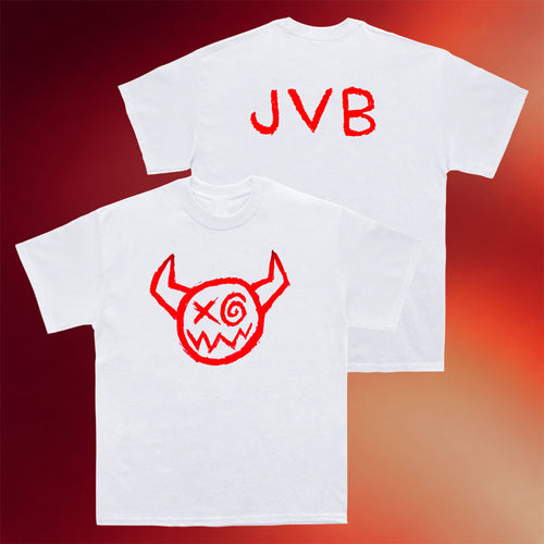 JVB Merch 2026 Demon White T-Shirt Gift Ideas For Hip Hop Lovers