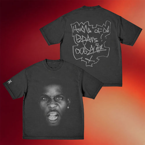 DMX Merch 2026 DMX X Mannion Home Of Da Brave T-Shirt Gifts For Rapper Fans