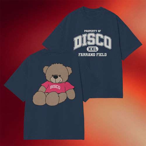 Disco Lines Merch 2026 Bear T-Shirt Property Of Disco Farrand Field Shirt Gift For Sisters