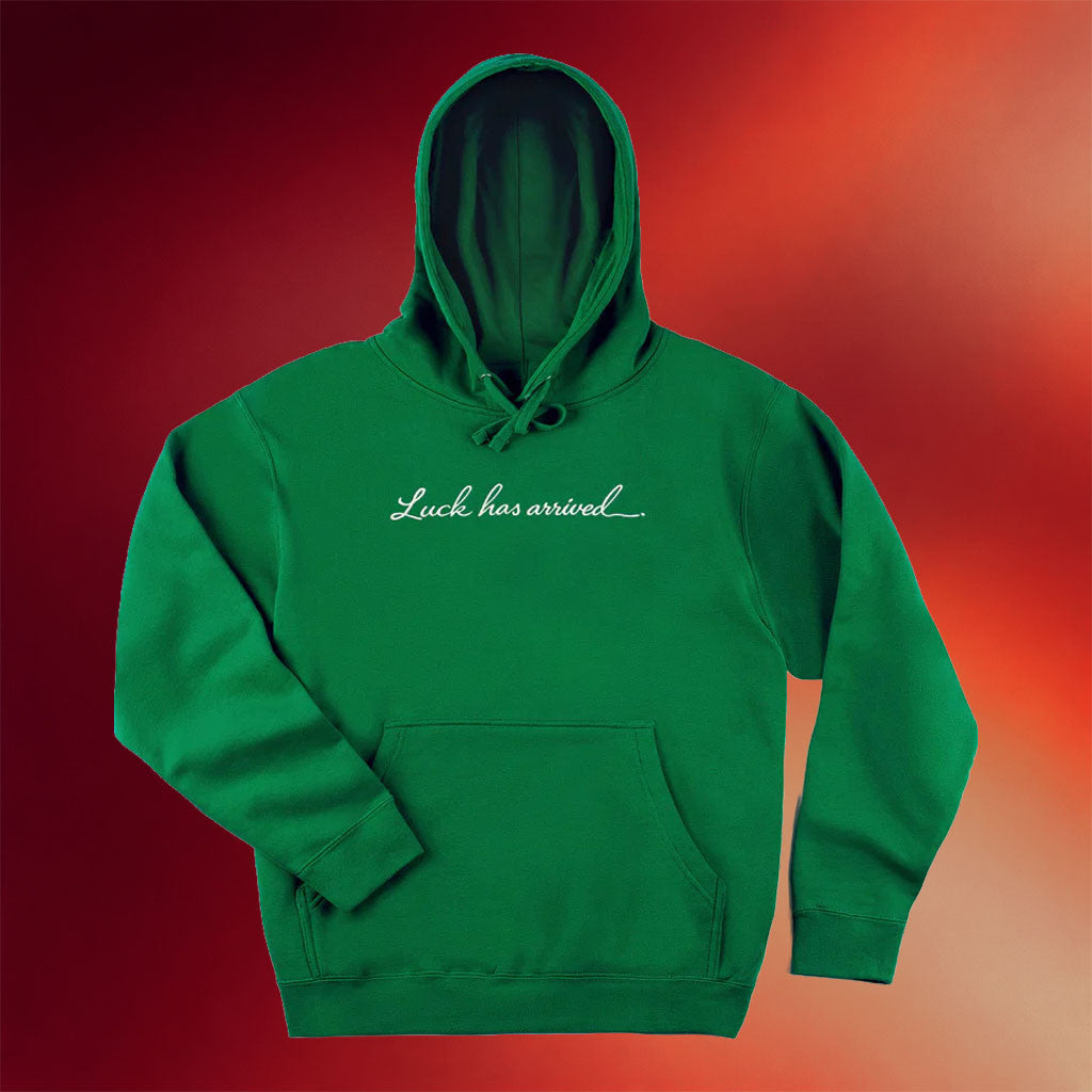 Vegas Matt Merch 2026 Luck Has Arrived Hoodie Vegas Matt Hoodie Gifts Ideas For Friends