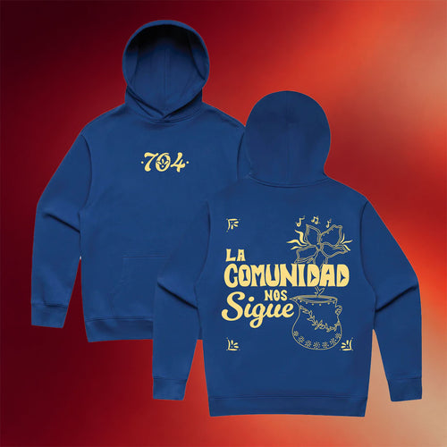 704 Shop Merch La Comunidad Nos Sigue Hoodie Birthday Gift For Husband