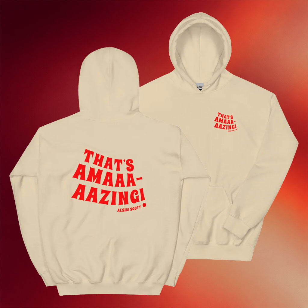Aesha's Merch 2026 That's Amaaaazing Hoodie Aesha Scott Hoodie Unique Gift For BFF