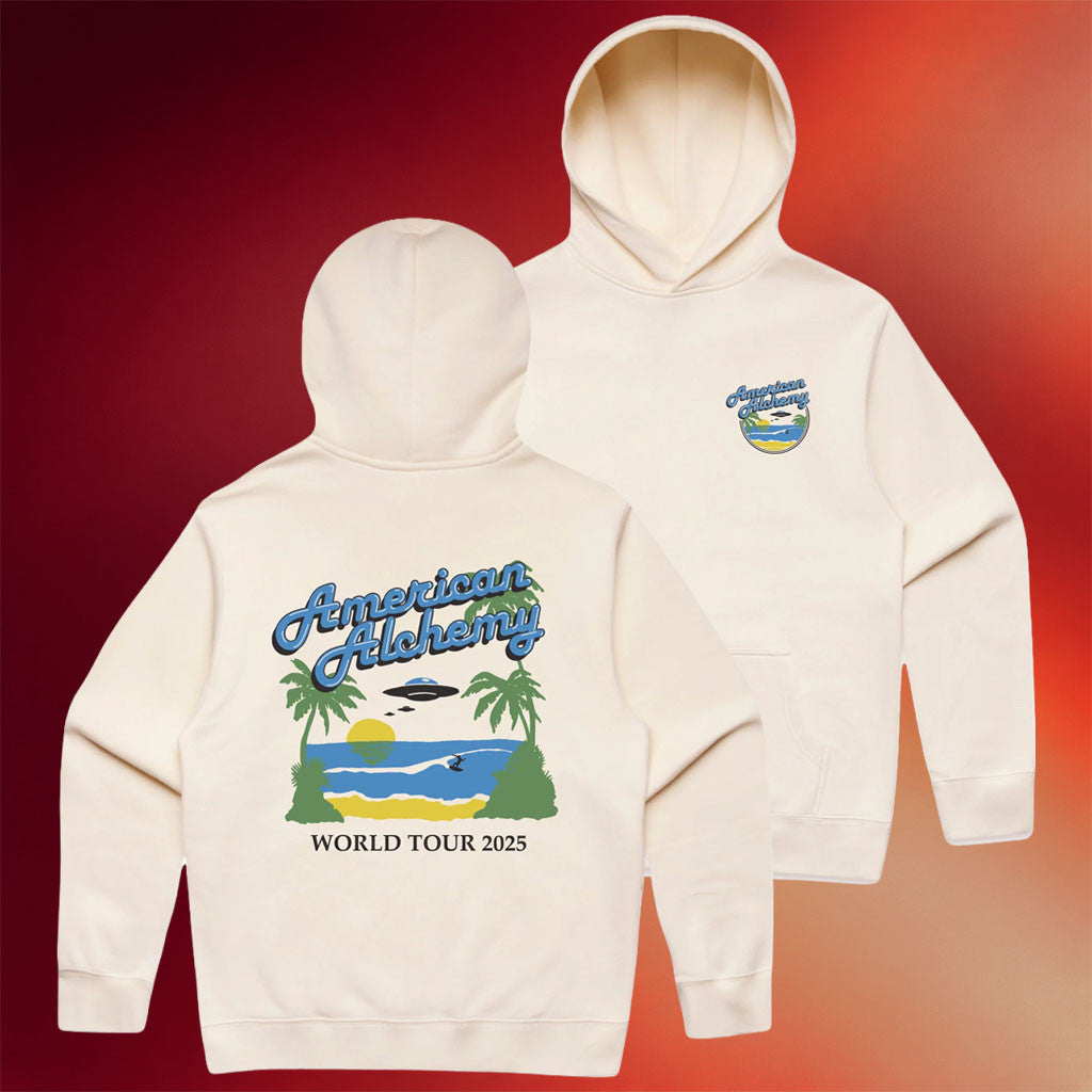 American Alchemy Merch Morning Of The Earth Hoodie American Alchemy World Tour 2025 Hoodie