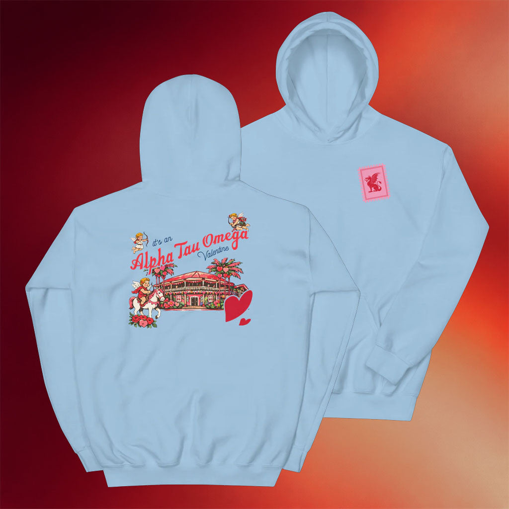 Alpha Tau Omega Merch Ato Valentines Hoodie Best Gifts For Sister