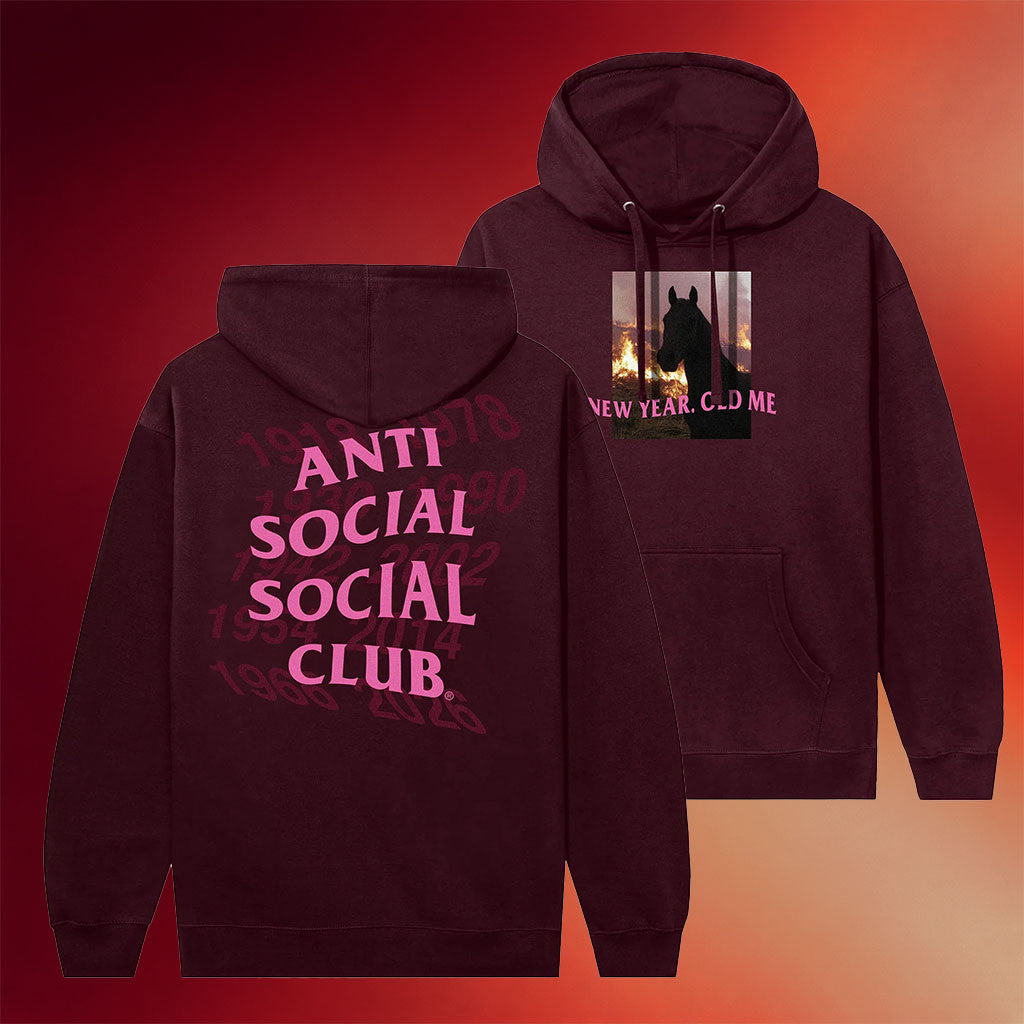 Anti Social Social Club Merch ASSC 2026 Hoodie New Year Old Me Hoodie Gift For Besties