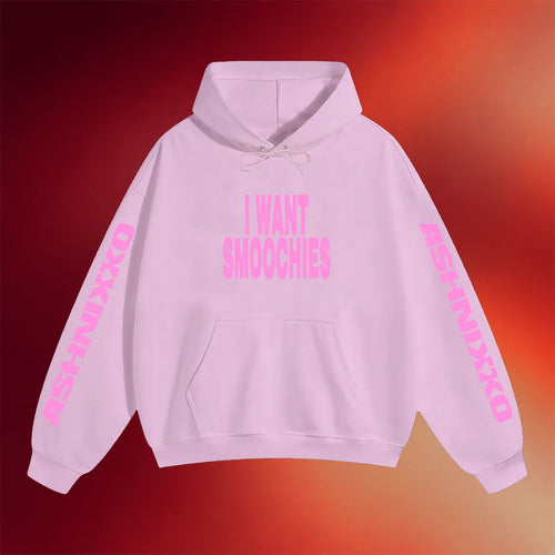 Ashnikko Merch I Want Smoochies Hoodie Gifts For Rapper Fans