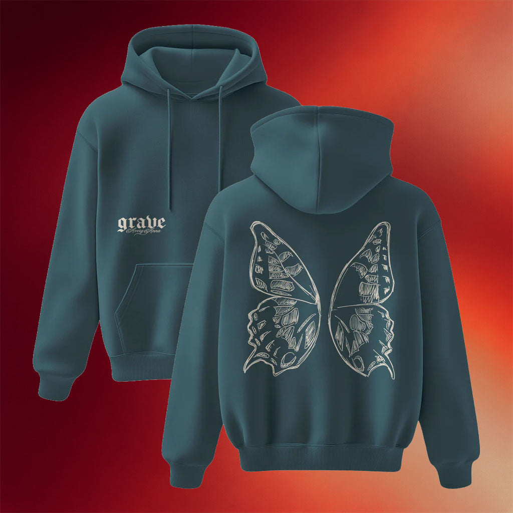 Avery Anna Merch Butterfly GRAVE Hoodie Avery Anna Hoodie Birthday Gift For Her
