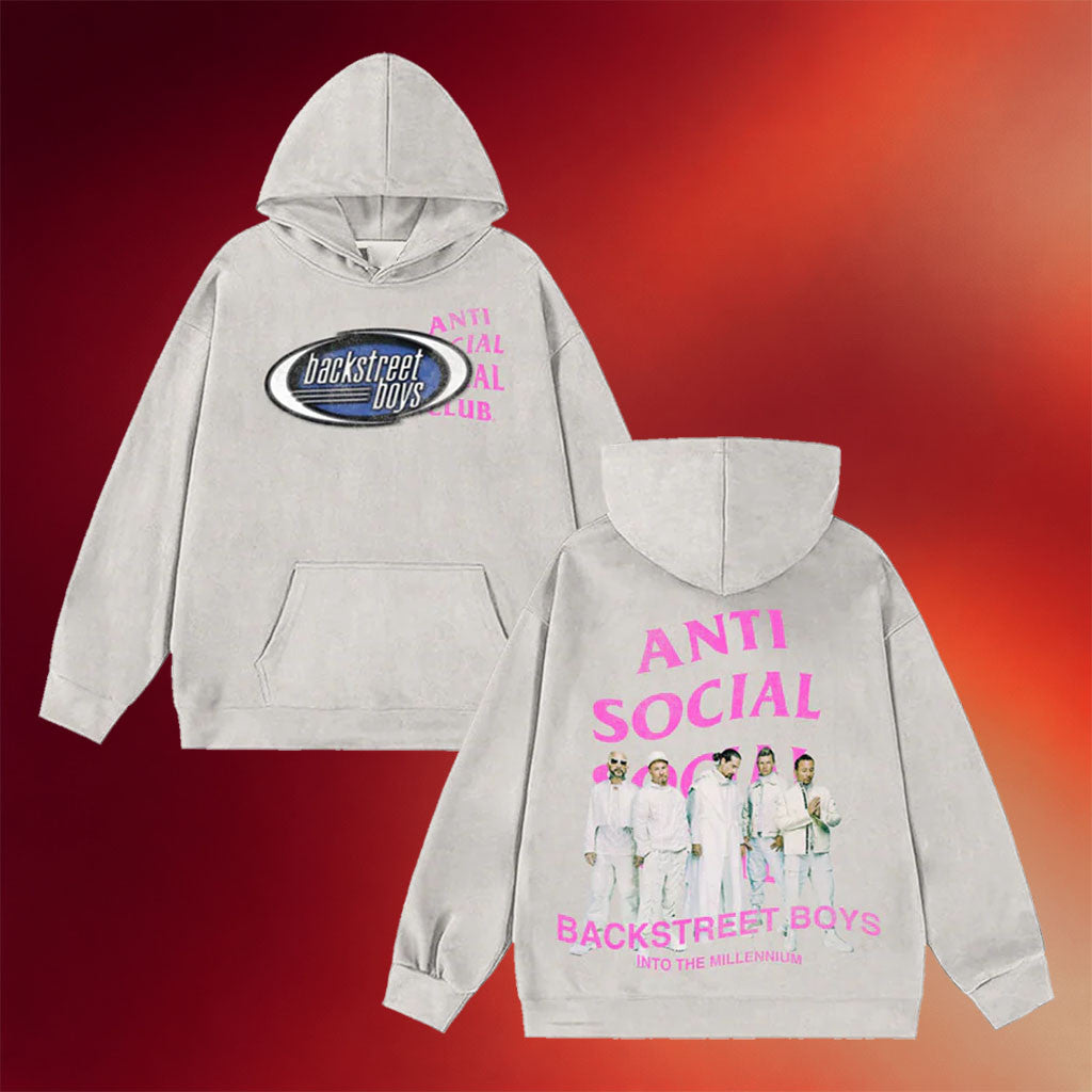 Backstreet Boys Merch 2026 ASSC x Backstreet Boys Into The Millennium Hoodie Gifts For BFF