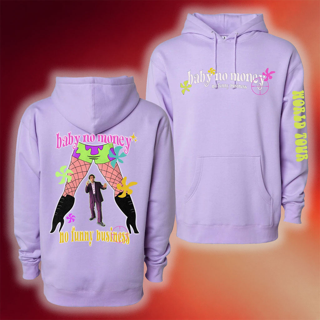 BbnoS Merch 2026 No Funny Business Hoodie Baby No Money Hoodie Gifts For Friends