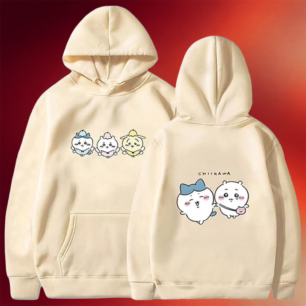 ChiiKawa Merch 2026 Japanese Cartoon ChiiKawa Hoodie Gifts For Manga Lovers