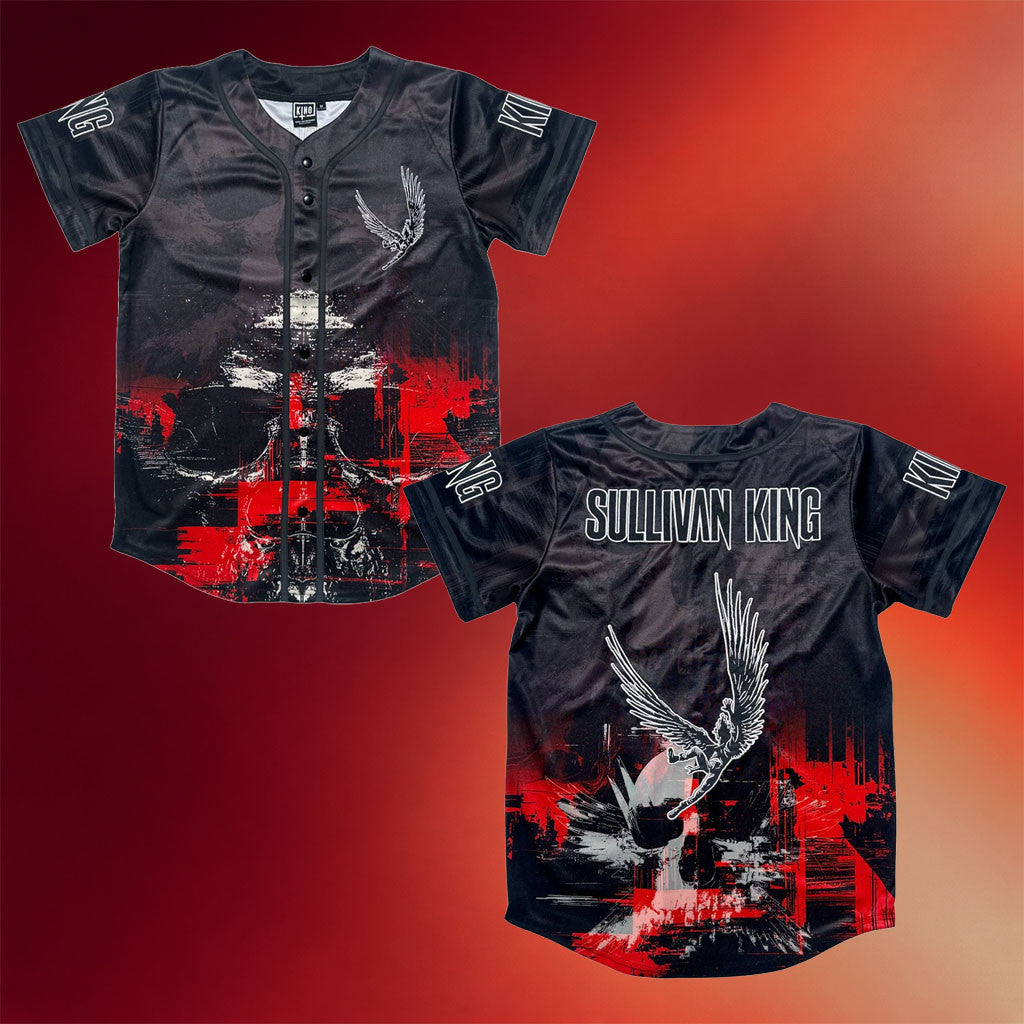 Sullivan King Merch 2026 Nu 90's Baseball Jersey Music Related Gifts For Guys