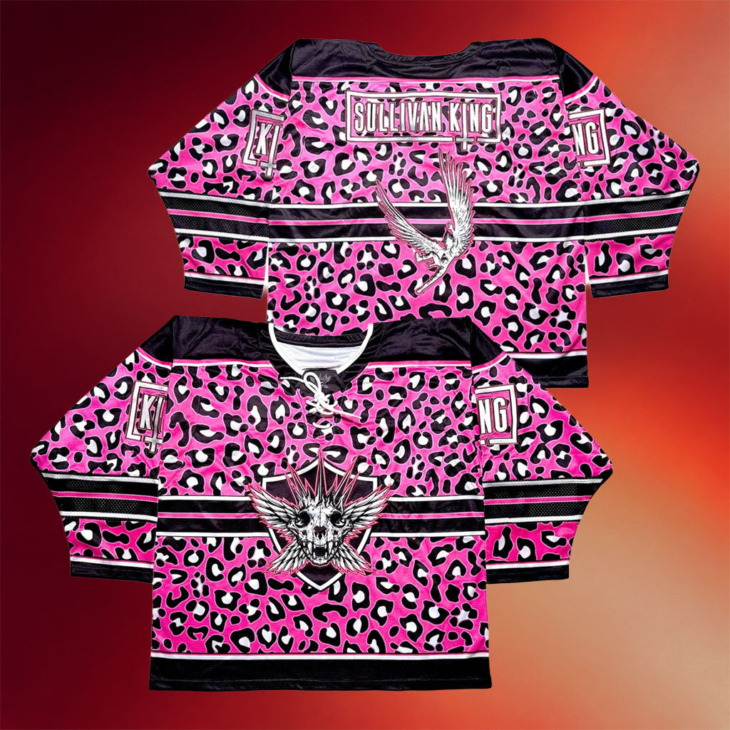 Sullivan King Merch 2026 OG Cheetah Hockey Jersey Cool Gifts For Music Lovers