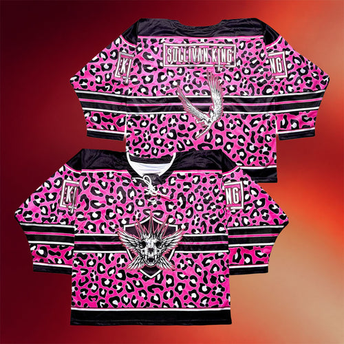 Sullivan King Merch 2026 OG Cheetah Hockey Jersey Cool Gifts For Music Lovers