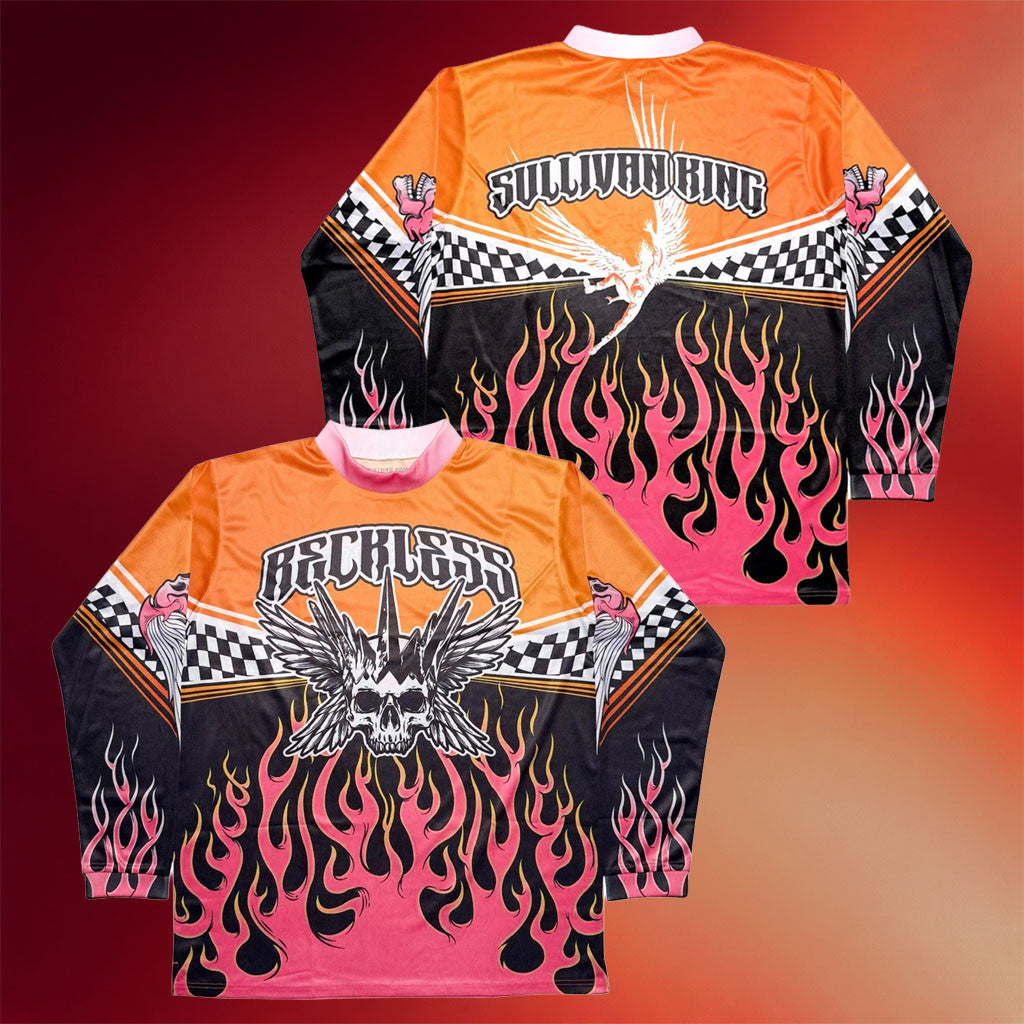 Sullivan King Merch 2026 Reckless Racing Long Sleeve Shirt Useful Gifts For Dudes
