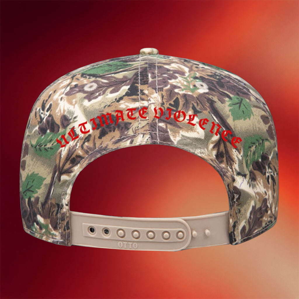 Psycho Frame Merch 2026 Ultimate Violence Camo Hat Unique Gifts For Husband