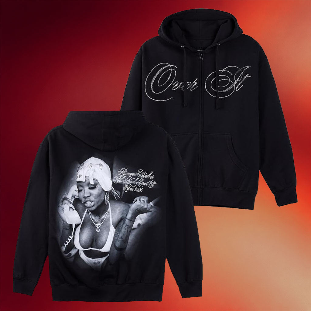 Summer Walker Merch 2026 Over It Zip Hoodie Summer Walker Tour Merch Gift For Fans