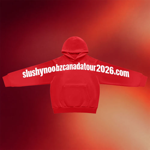 Slushy Noobz Merch 2026 URL Hoodie Slushy Noobz Canada Tour Merch Gift For Fans