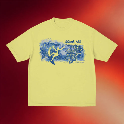 Blink 182 Merch 2026 Boomer Surfing T-Shirt Blink 182 Shirt Cool Gifts For Rock Lovers