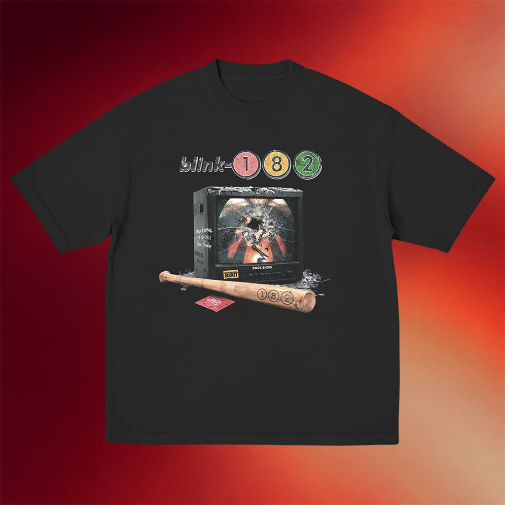 Blink 182 Merch 2026 TOYPAJ TV Smash T-Shirt Blink 182 Shirt Cool Gifts For Dad