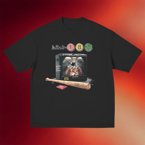 Blink 182 Merch 2026 TOYPAJ TV Smash T-Shirt Blink 182 Shirt Cool Gifts For Dad