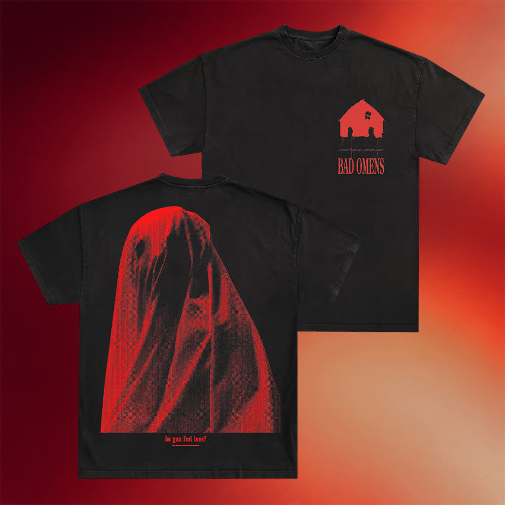 Bad Omens Merch 2026 Haunted T-Shirt Do You Feel Love Shirt Gift For Band Lovers