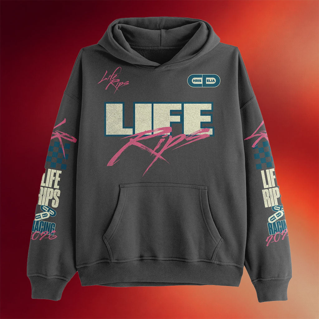 Chris D'elia Merch 2026 Life Rips Racing Hoodie Birthday Gift Ideas For BFF