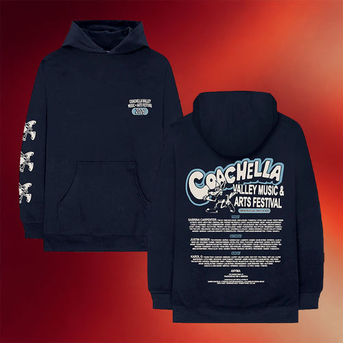 Coachella Merch Desert Dog 2026 Lineup Hoodie Best Gifts For Music Lovers