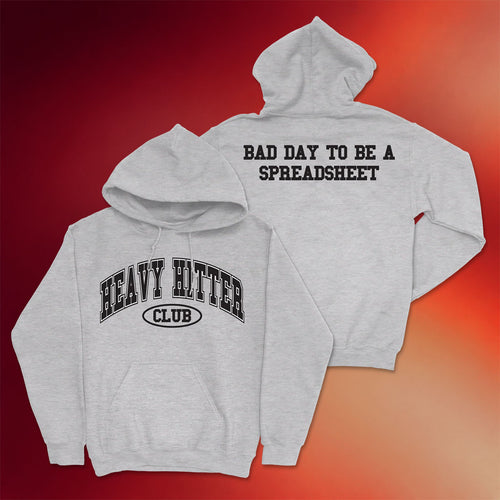 Davis Clarke Merch 2026 Bad Day To Be A Spreadsheet Hoodie Birthday Present For Husband