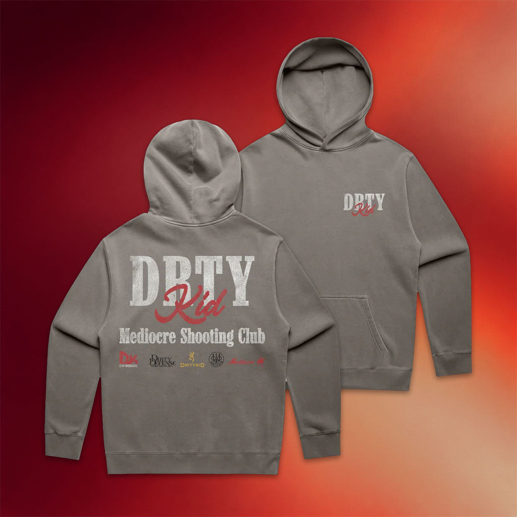 Dirty Kid Merch Mediocre Shooting Club Hoodie Cool Gifts For Boyfriend