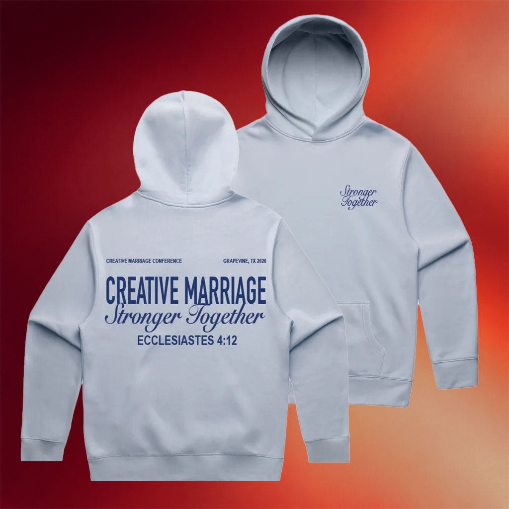 Fellowship Church Merch CMC Hoodie Creative Marriage Stronger Together Hoodie Gifts For Him