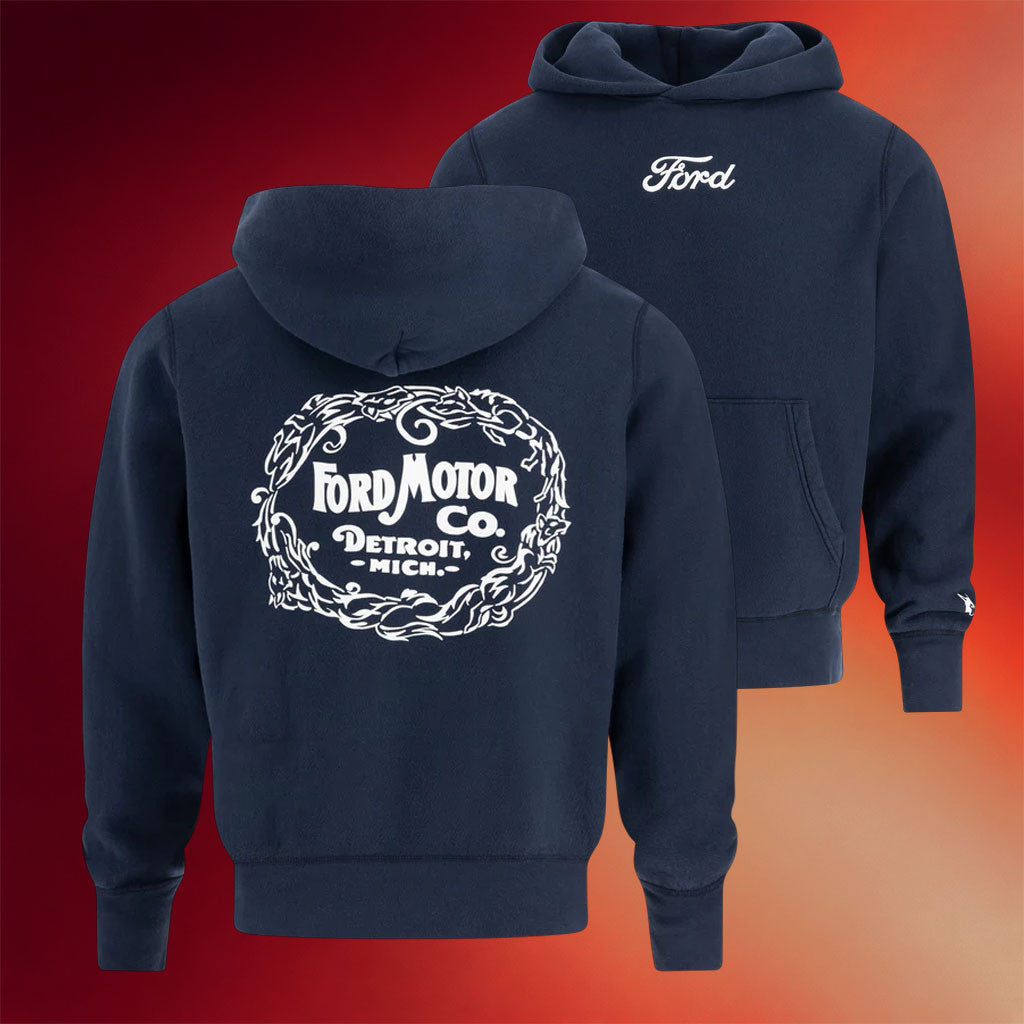 Ford Racing Merch Ford Racing X Greyson Clothiers Ford Motor Company Hoodie Gifts For Dad