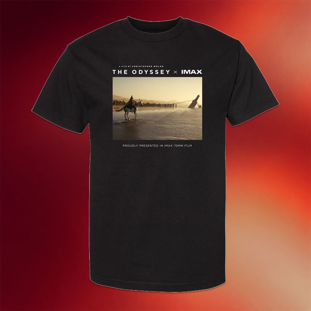IMAX Merch 2026 The Odyssey X IMAX T-Shirt Black The Odyssey Merch Gift For Husband