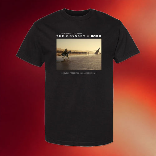 IMAX Merch 2026 The Odyssey X IMAX T-Shirt Black The Odyssey Merch Gift For Husband