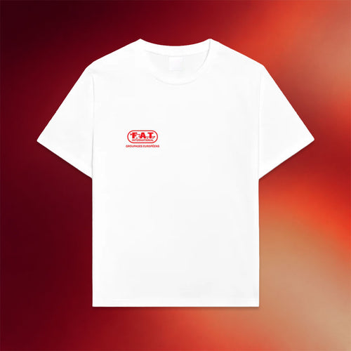 FAT International Merch 2026 FAT Baseline T-Shirt White Unique Gifts For Husband